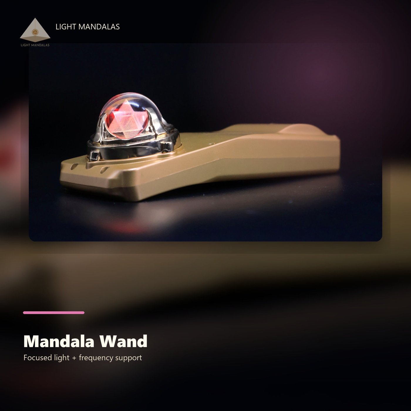 Mandala Wand ปากกาแสงเฉพาะจุดจาก Light Mandalas ราคาอย่างเป็นทางการ 94,200 บาท