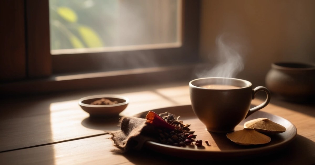 กาแฟเห็ดหลินจือ: รู้จักราชาสมุนไพรจีนในแก้วกาแฟของคุณ