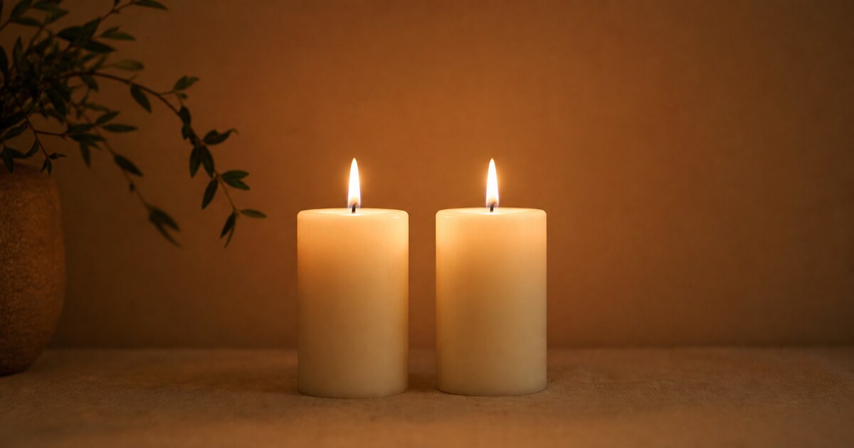 เปลวเทียนสองเปลวจุดคู่กันสื่อถึงแนวคิด Twin Flame หรือเปลวไฟคู่